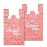 PINK Thank you bags, 100PCS T shirt