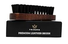 TriNova Leather Brush for Cleaning 