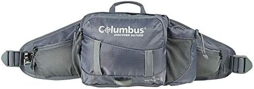 COLUMBUS Hydra Hip Belt | Cintura di Idratazione per Sport e attività Outdoor con Scomparto per Sacca Idrica. Marsupio Sportivo Leggero e Traspirante.