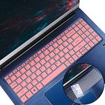 i-Tensodo 2PCs Keyboard Cover for Acer Aspire 5 Slim Laptop 15.6 and Acer Swift 3 SF315 15.6 inch A515-43 A515-54 A515-54G US Layout Keyboard Protector-Pink