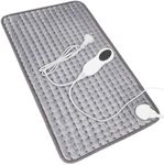 OWEITE Electric Heat Pad Adjustable Heating Mat Warm Blanket Back Pain Relief 100x50cm