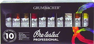 Grumbacher Oil Color Set, Multicolor, 8 Fl Oz