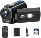 CAMWORLD Video Camera Camcorder 4K 