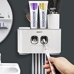 WEKITY Toothbrush Holder Wall Mount