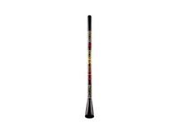 Meinl Percussion Slide Travel Didgeridoo - Size-adjustable Travel Didgeridoo - D Tuning - Including Bag - Plastic, Multicolored (TSDDG2-BK)