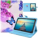 Premium PU Leather Cover fit for Hoozo 10, YELLYOUTH 10.1, BENEVE 10.1, Yuntab 10.1 (K107/K17),Wecool 10.1 inch Tablet Case