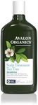 Avalon Organics Scalp Treatment Tea Tree Shampoo by Avalon for Unisex - 11 oz Shampoo