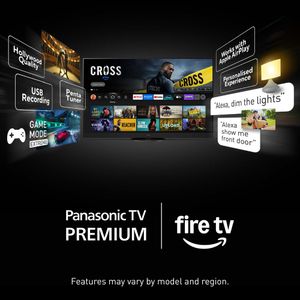 Panasonic 50" 4K QLED Smart TV – Ultra HD Display