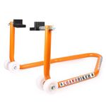 Grandbiker Rear Paddock Stand with Swing Arm Rest (Orange)