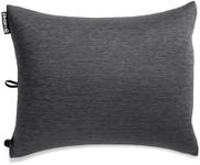 NEMO Equipment Fillo King Luxury Camping Pillow - Black Pearl/Birch Bud - One Size