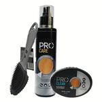 PRO Suede Champion Kit S Spray polish for Suede N Nubuck Shoes-180 Ml Neutral I Suede Shoe Brush Nubuck Leather Cleaner