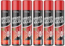 Pestshield 6 x Spider & Creepy Crawly Insect Killer Spider Spray No More Spiders