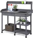 Yaheetech Outdoor Potting Bench Tab