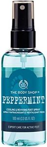 The Body Shop Peppermint Cooling & Reviving Foot Spray – For Tired, Achy Feet – Vegan – 3.3 oz