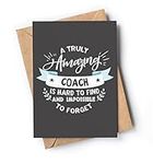 Thank You Card for Coach | Awesome 