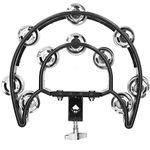 Hi Hat Tambourine, Hi Hat Tambourine Drum Set Multifunctional Hand Bell Rattle Loose Double Row Bells KTV