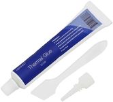 GENNEL G109 1.2oz 35g Thermal Glue, Thermal Conductive Adhesive, Thermal Plaster, Silicone Viscous Adhesive Compound, Heatsink Glue for LED GPU MOSFET 3D Printer Chipset IC High Performance 1.5W/m-K