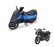 Auto Hub Two Wheeler Bike Body Cover for Hero Karizma R-(Color:-Black/Blue)