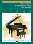 Alfred's Basic Piano Library Lesson Book Complete, Bk 2 & 3: For the Late Beginner