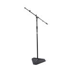 OnStage SMS7630 Hex-Base Studio Microphone Stand with Telescoping Boom, Black