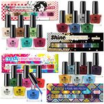 Beauty4Britain 24 x Luxury Nail Polish 24 Different Shades 4 Gift Boxes Glitter Pastel Pearl Bright