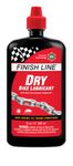 Finish Line Unisex's Dry Lube (Teflon Plus), 8oz Liquid Lubricant DSC Cycling Chain, Red, 8 oz / 240 ml