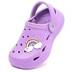 HOBIBEAR Toddler Garden Clogs Girls