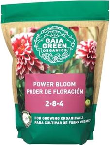 Gaia Green 2-8-4 Power Bloom - great for bigger flowers, more tomatoes, and healthier plants