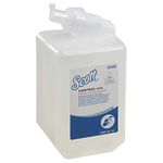 Scott Control Foam Frequent Use Hand Cleanser 6342 - Unscented Foaming Hand Soap - 1 Litre Clear Hand Wash Refill (1 Litre total)