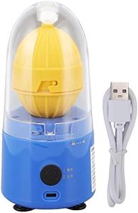 Portable Egg Scrambler Shaker, Electric Golden Egg Maker with Slicer, Eggs Yolk White Mixer Homogenizer Cooking Utensil Kitchen Gadgets Egg Pudding Maker, Dishwasher Safe