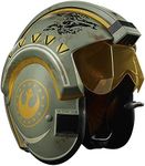 Hasbro Star Wars The Black Series Trapper Wolf Electronic Helmet Star Wars: The Mandalorian Roleplay Full-Scale Lights, Sounds, Multicolor (F5549)