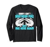 Fisherman Lure for Northern Pike Fishing Rod Pike Fisher Long Sleeve T-Shirt