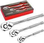 TOMMARS Ratchet Set 1/4" 3/8" 1/2" 