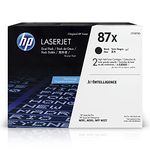 HP 87X - 2-pack - High Yield - black - original - LaserJet - toner cartridge (CF287XD) - for LaserJet Managed E50045, LaserJet Managed Flow MFP E52545