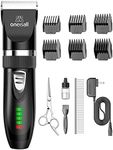 oneisall Cat Clippers for Matted Hair, Quiet Cat Shaver for Long Hair, Cordless Cat Hair Trimmer for Grooming, 2 Speed Pet Shaver Cat Grooming Kit for Cats Small Dogs Animals (Black)