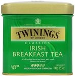 Twinings of London Irish Breakfast Loose Tea Tin, 3.53 Ounces