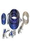 Lanzar Contaq 5000W 0 Gauge Power Amp Wiring Kit