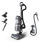Vax LiftOut Pet Corded Upright Bagless Vacuum Cleaner, Lightweight, Handheld Tool Attachments for Pet Hair, Car, Upholstery, Bed, Mattress, Home cleaning, 600W, 6.11kg, Graphite/Blue, CDUP-LOXP