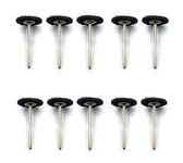 Ceznek Soft Nylon Bristle Wheel End Brush 5pc for Polishing/Buffing/Cleaning for Dremel Rotary Tool,Micro Hand Motor,Polishing Motor for Jewellery Making,Watchmaking,Model Making,Hobby Craft DIY (5)