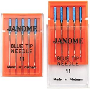 DREAMSTITCH 990311000 10 PCS Blue Tip Blue Stitch Needles Size 11 Number 990311000 for Janome 990311000