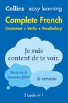 Easy Learning French Complete Grammar, Verbs and Vocabulary (3 books in 1): Trusted support for learning (Collins Easy Learning French)