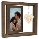 Lucky to Be in Love with My Best Friend Wood Photo Frame, Boyfriend Girlfriend Anniversary Birthday Romantic Couples Gifts For Him or Her, Display Two 15x10 CM