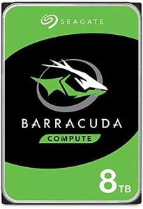 Seagate Barracuda 8TB Internal Hard Drive HDD – 3.5 Inch Sata 6 Gb/s 5400 RPM 256MB Cache for Computer Desktop PC – Frustration Free Packaging (ST8000DM004)