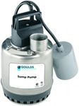 GOULDS Pumps LSP0311AT Submersible Sump Pump, Piggy Back Wide Angle Float Switch, 1/3 Hp, 115V, Silver