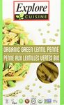 Explore Cuisine Organic Green Lentil Penne Pasta, 227g