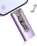 512GB Flash Drive for Phone - 4 in 1 High Speed Data USB Memory Stick Thumb Drive, External Storage Photo Stick for Phone/Pad/Air MacBook Pro/Android/USB C and Computers Devices (Purple)