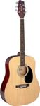 Stagg 6 String Acoustic Guitar, Right (SA20D 1/2 N)