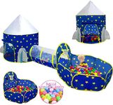 PigPigPen 3pc Kids Play Tent for Bo