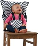 Cozy Cover Easy Seat Portable High Chair (Chevron) - Quick, Easy, Convenient Cloth Travel High Chair Fits in Your Hand Bag For a Happier, Safer Infant/Toddler