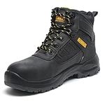 DEWALT Men's Douglas Waterproof Steel Toe Safety Boot Black UK8